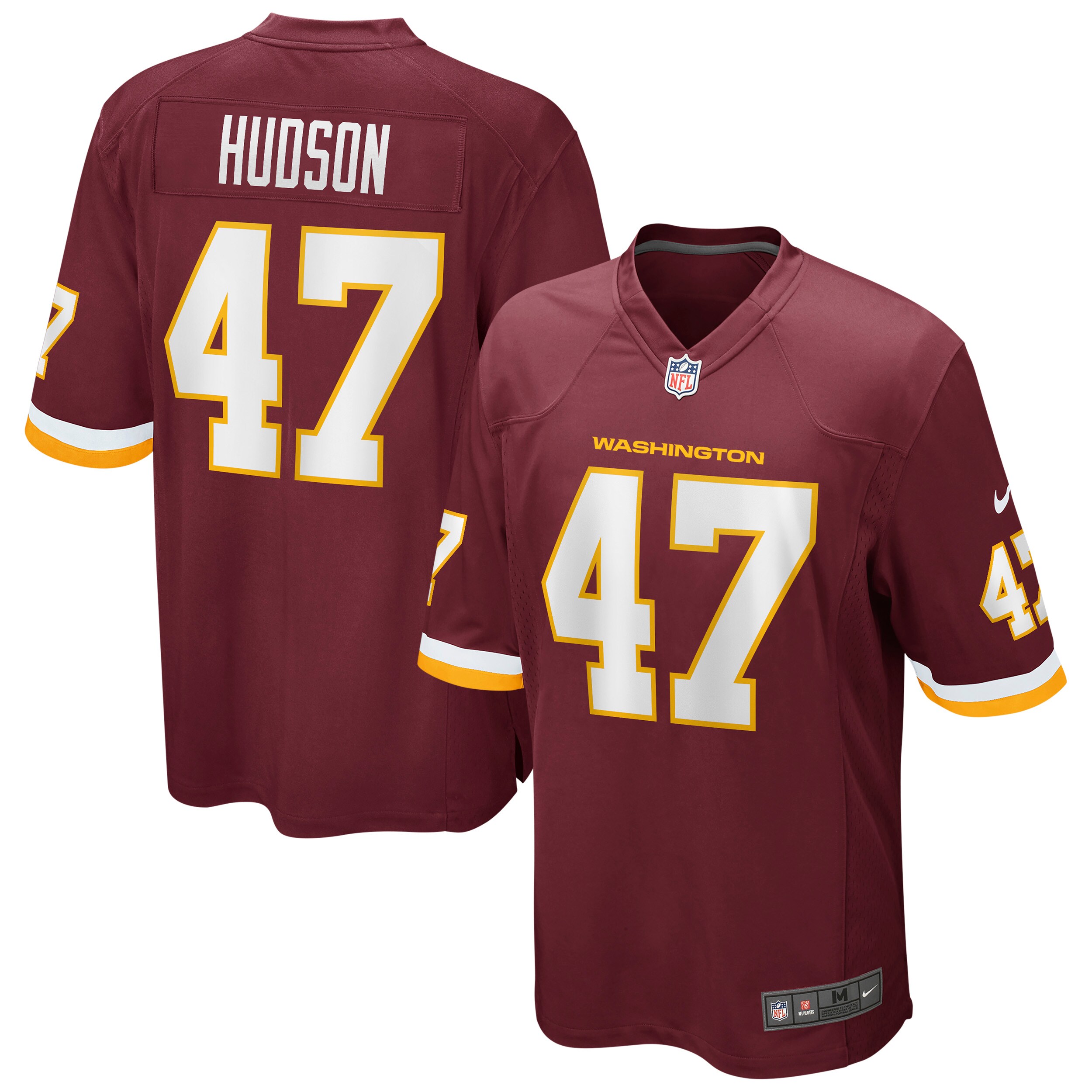 Khaleke Hudson Washington Commanders Team Burgundy Game Player NFL Jersey Men's