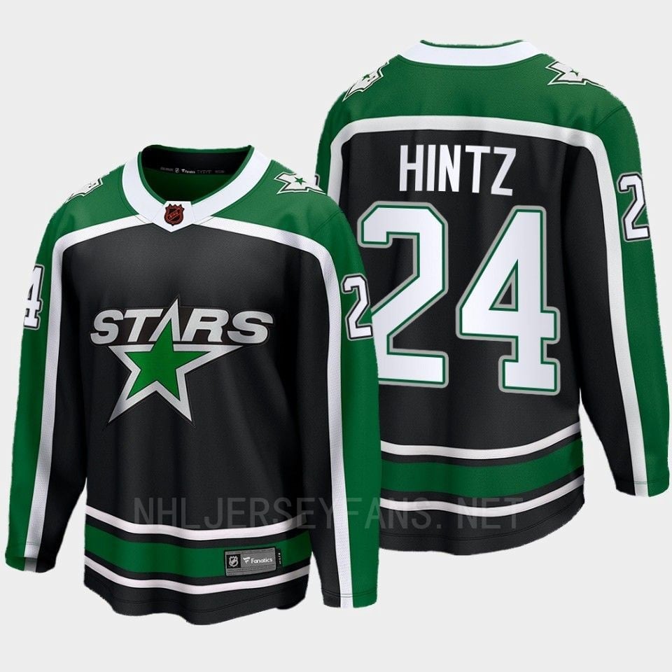 Dallas Stars 2022 Roope Hintz 24 Special Edition 2.0 Black Breakaway Player NHL Jersey Men's