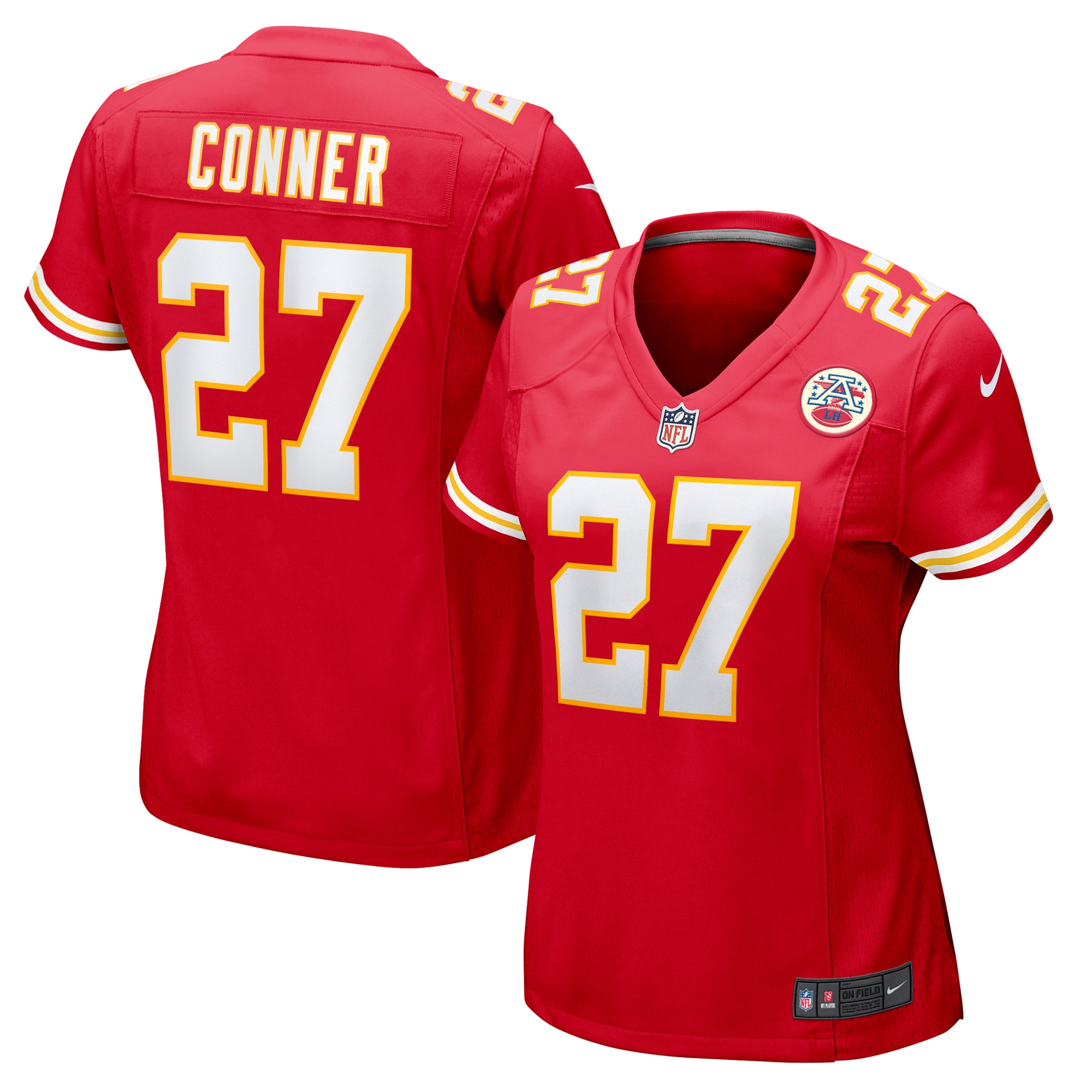 Kansas City Chiefs Chamarri Conner Red Game NFL Jersey Women's