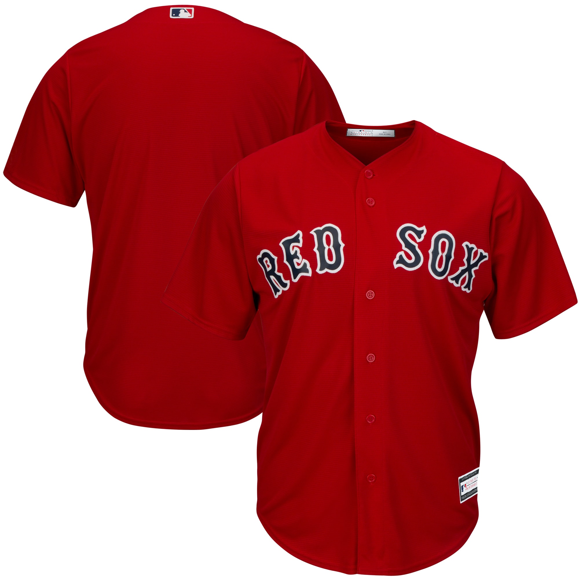 Boston Red Sox Red Big Tall Team MLB Jersey Men's
