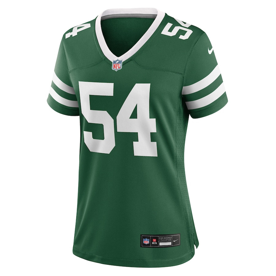 Javon Kinlaw 54 New York Jets Team Game Legacy Green NFL Jersey Women's