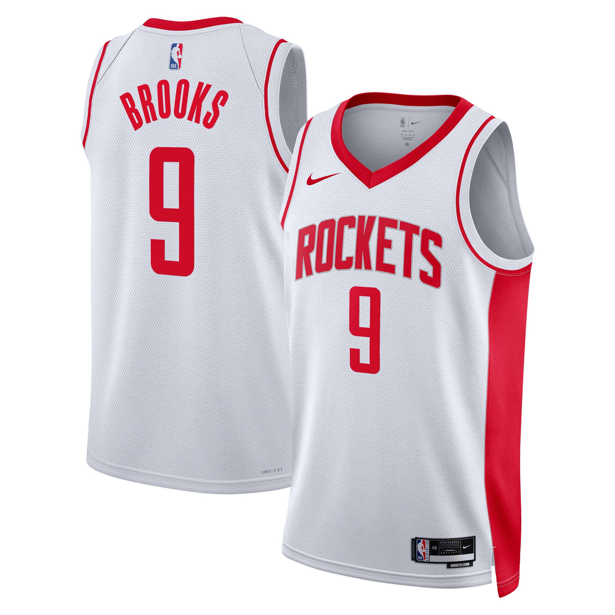 Houston Rockets Association Edition Swingman White Dillon Brook Unisex NBA Jersey Unisex