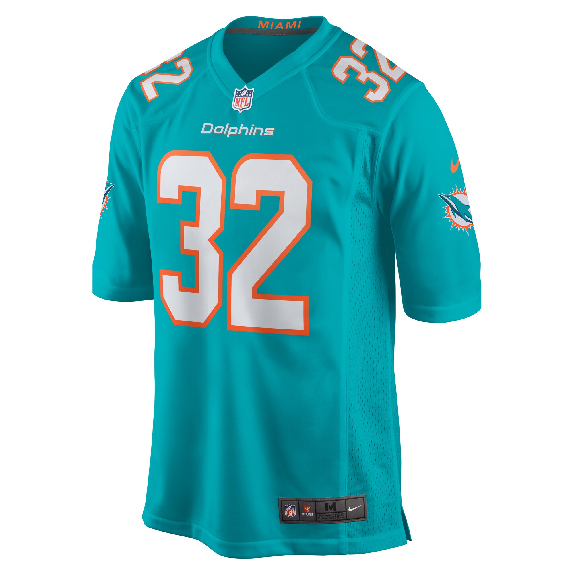 Miami Dolphins Verone McKinley III Aqua Game Player NFL Jersey Men's