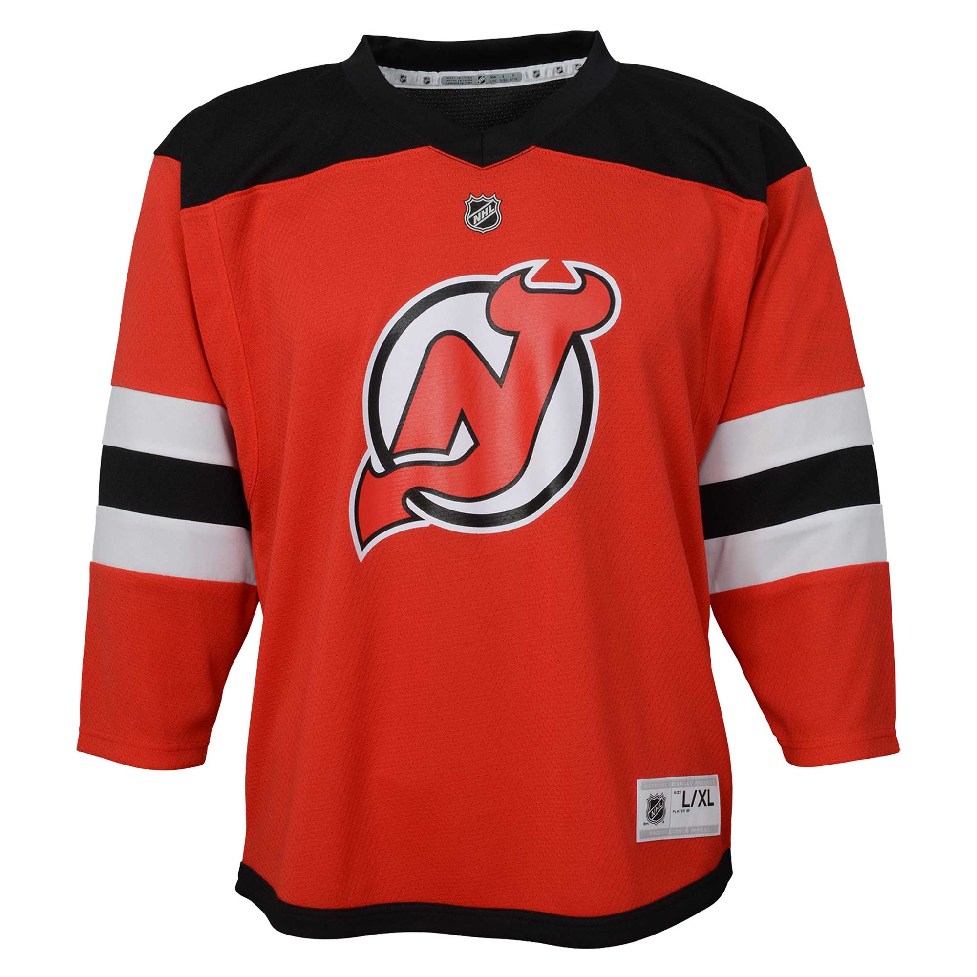 Infant New Jersey Devils Jack Hughes Red Home Player NHL Jersey Men's