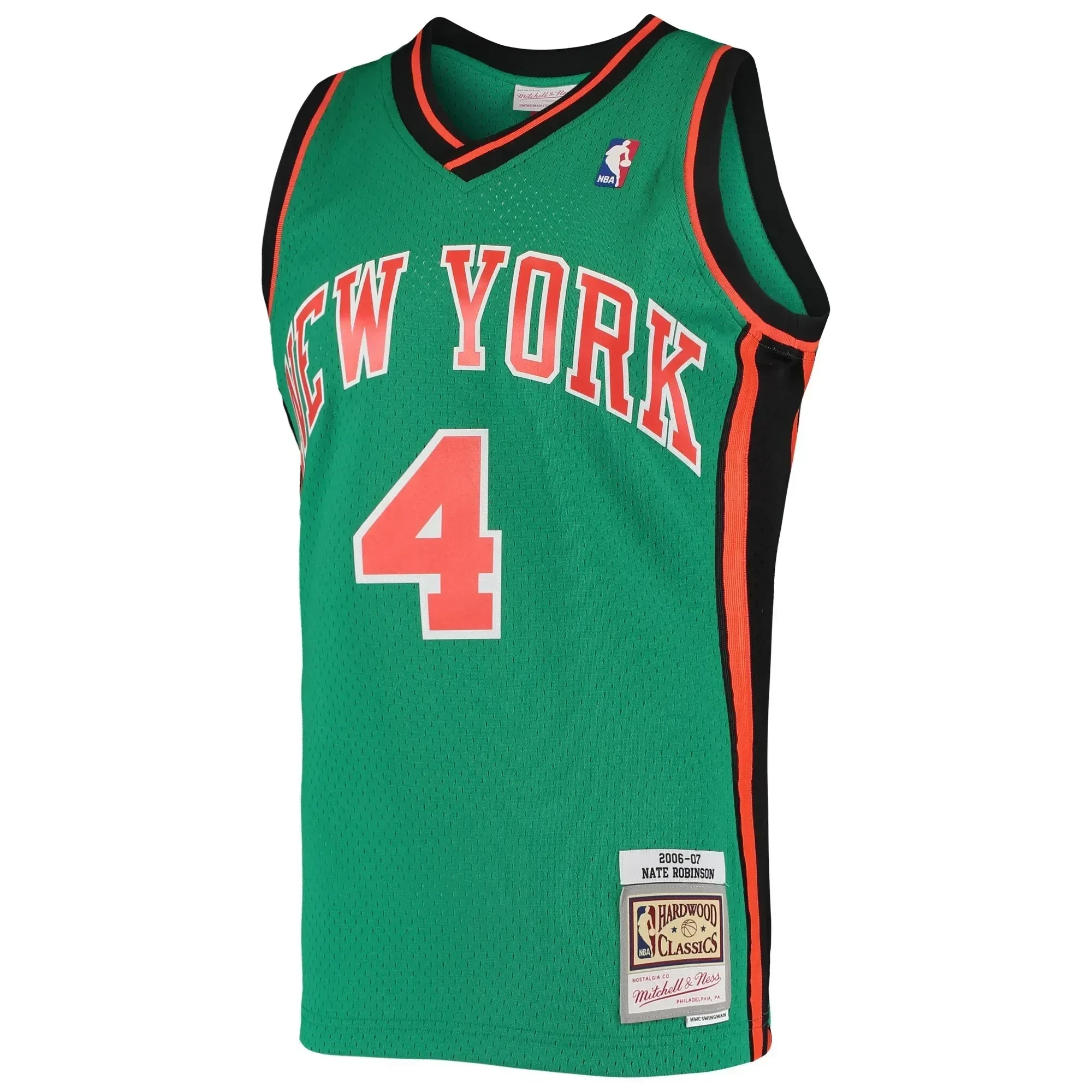 Nate Robinson New York Knicks Mitchell Ness Hardwood Classics Swingman Green NBA Jersey Men's