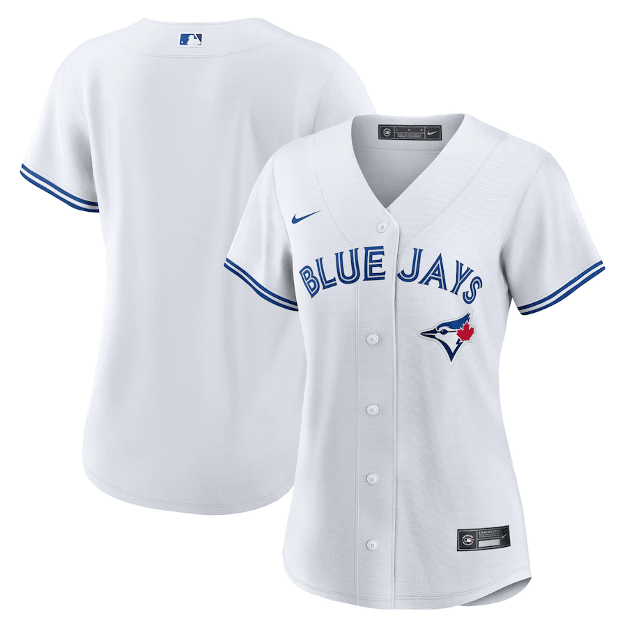 Toronto Blue Jays Home Blank White MLB Jersey Women's