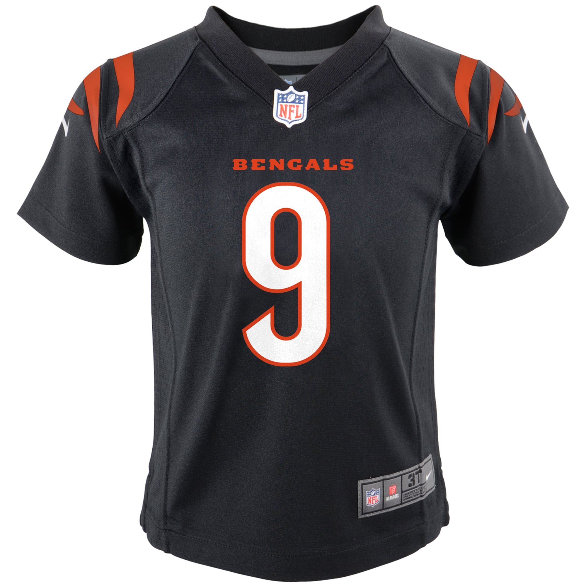 Preschool Cincinnati Bengals Joe Burrow Black Game NFL Jersey Men's