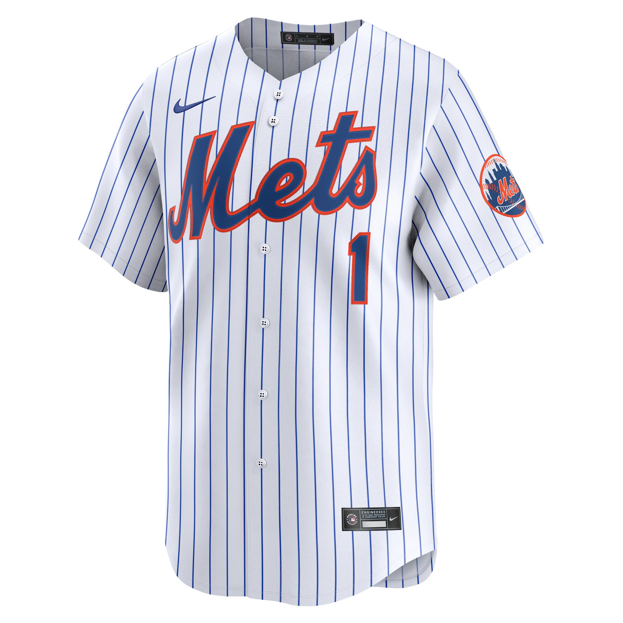 New York Mets Jeff McNeil White Alternate Limited Player MLB Jersey Men's