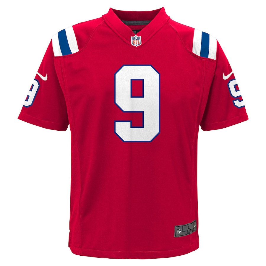 Matthew Judon 9 New England Patriots Game Red NFL Jersey Youth