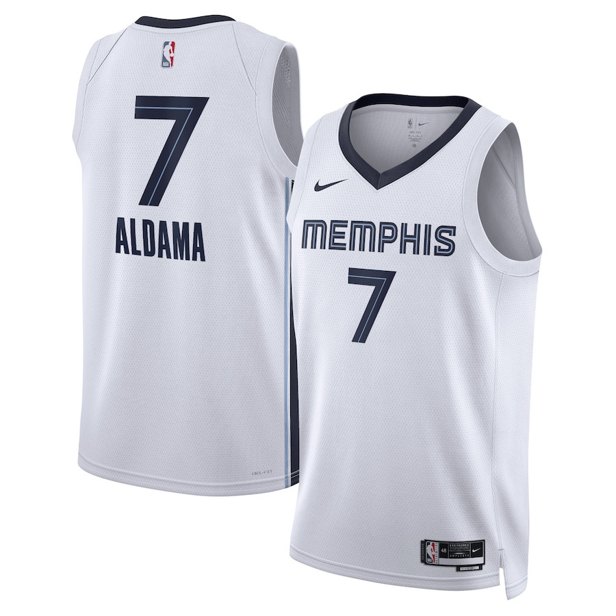 Santi Aldama 7 Memphis Grizzlies Unisex Swingman Association Editio White NBA Jersey Unisex