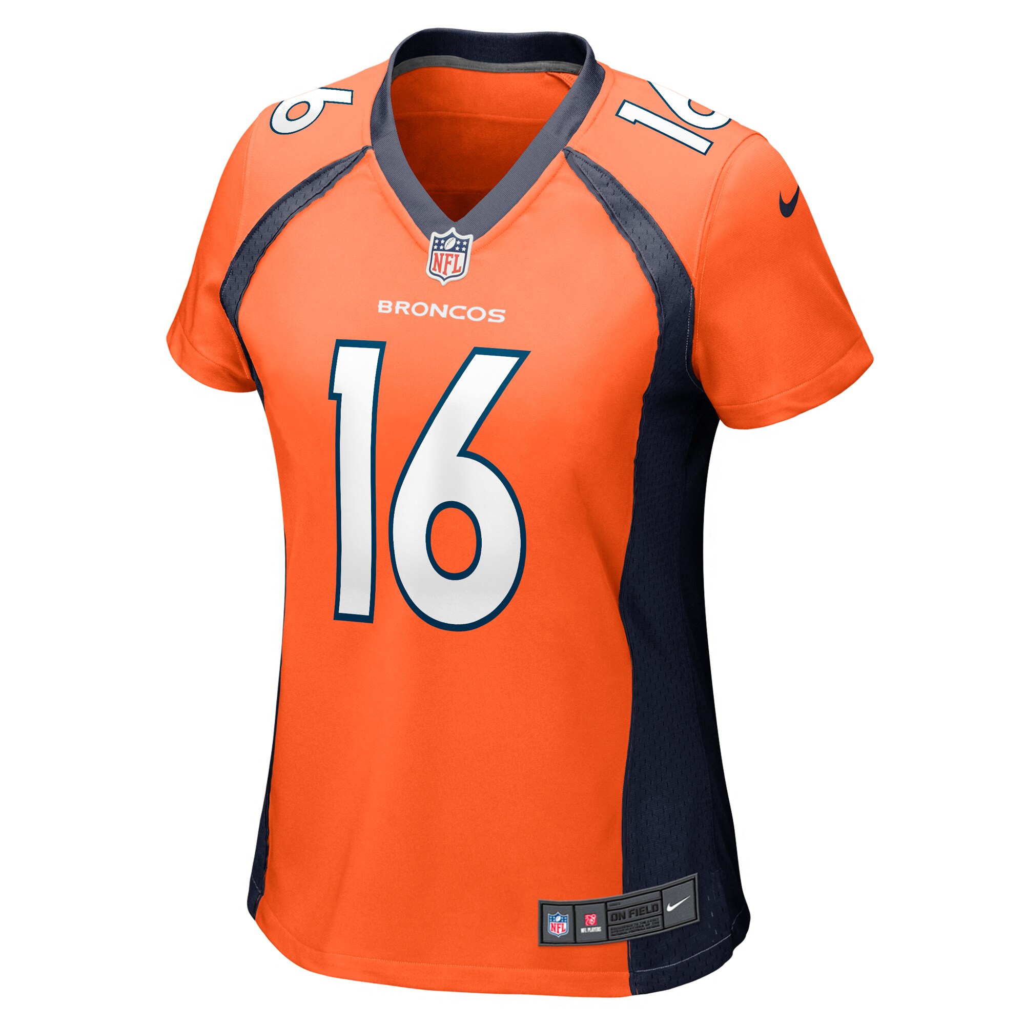 Denver Broncos Wil Lutz Orange Game NFL Jersey Women's