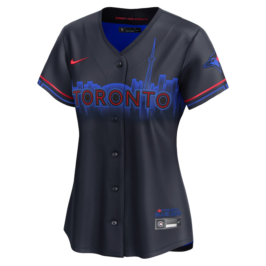Toronto Blue Jays 2024 City Connect Limited Navy MLB Jersey Women's