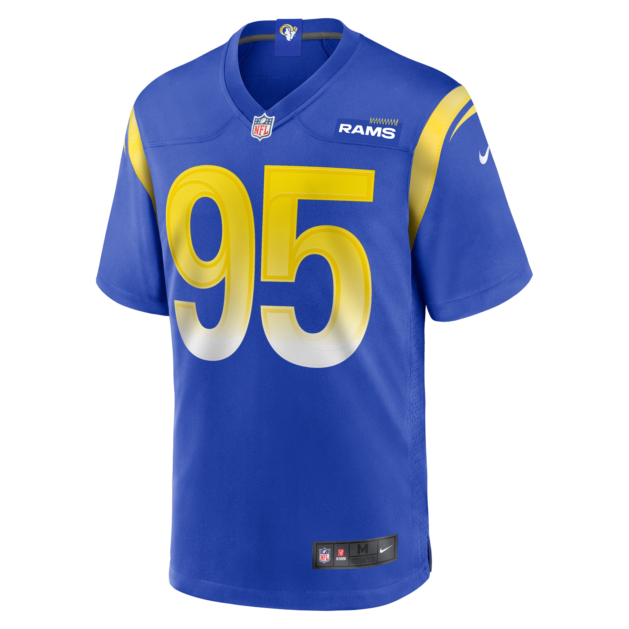 Los Angeles Rams Bobby Brown III Royal Team Game NFL Jersey Men's