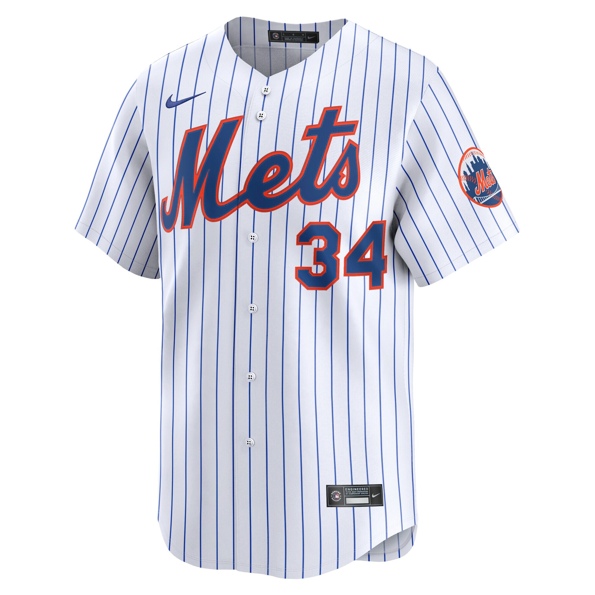 New York Mets Kodai Senga White Home Limited Player MLB Jersey Men's