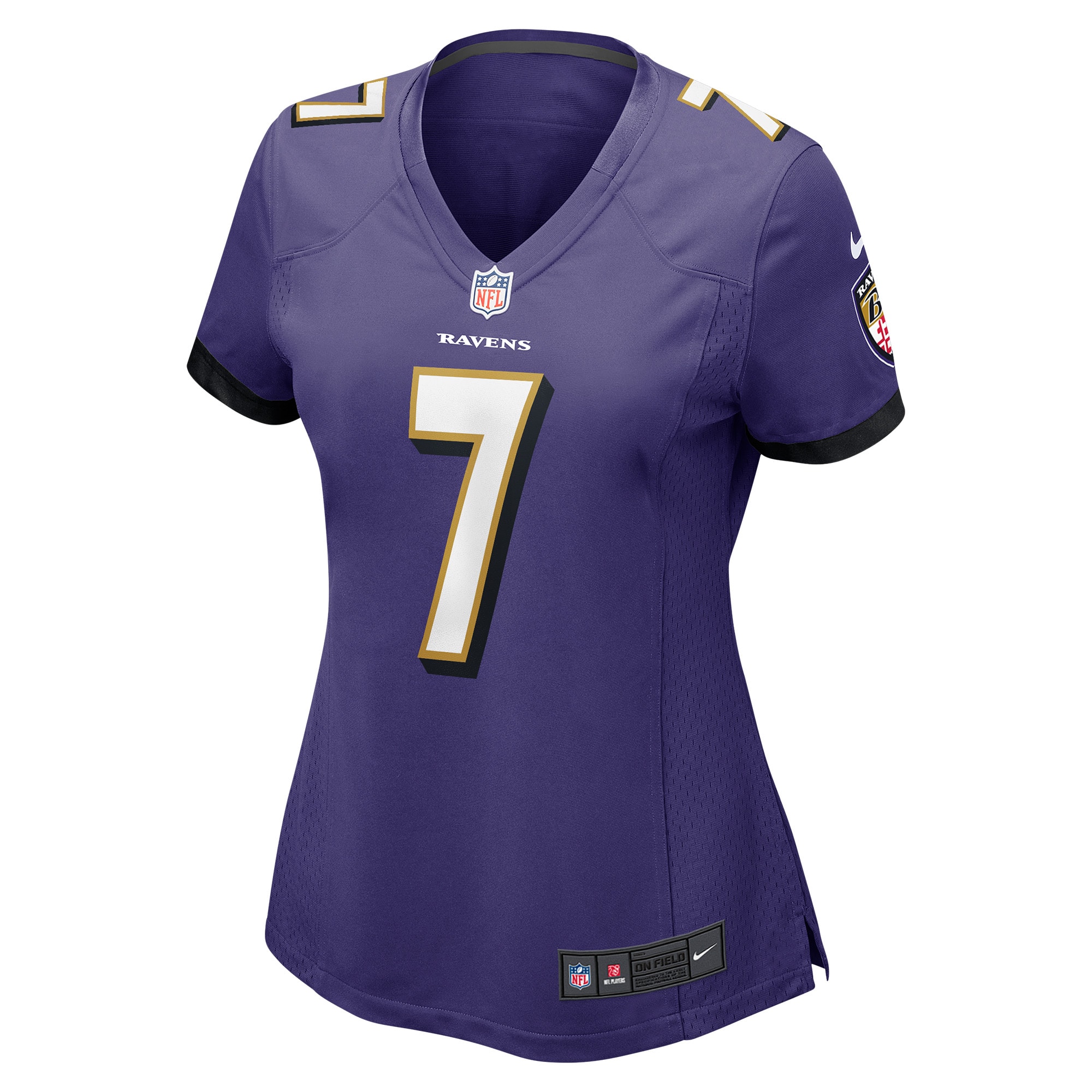 Baltimore Ravens Rashod Bateman Purple Game NFL Jersey Women's
