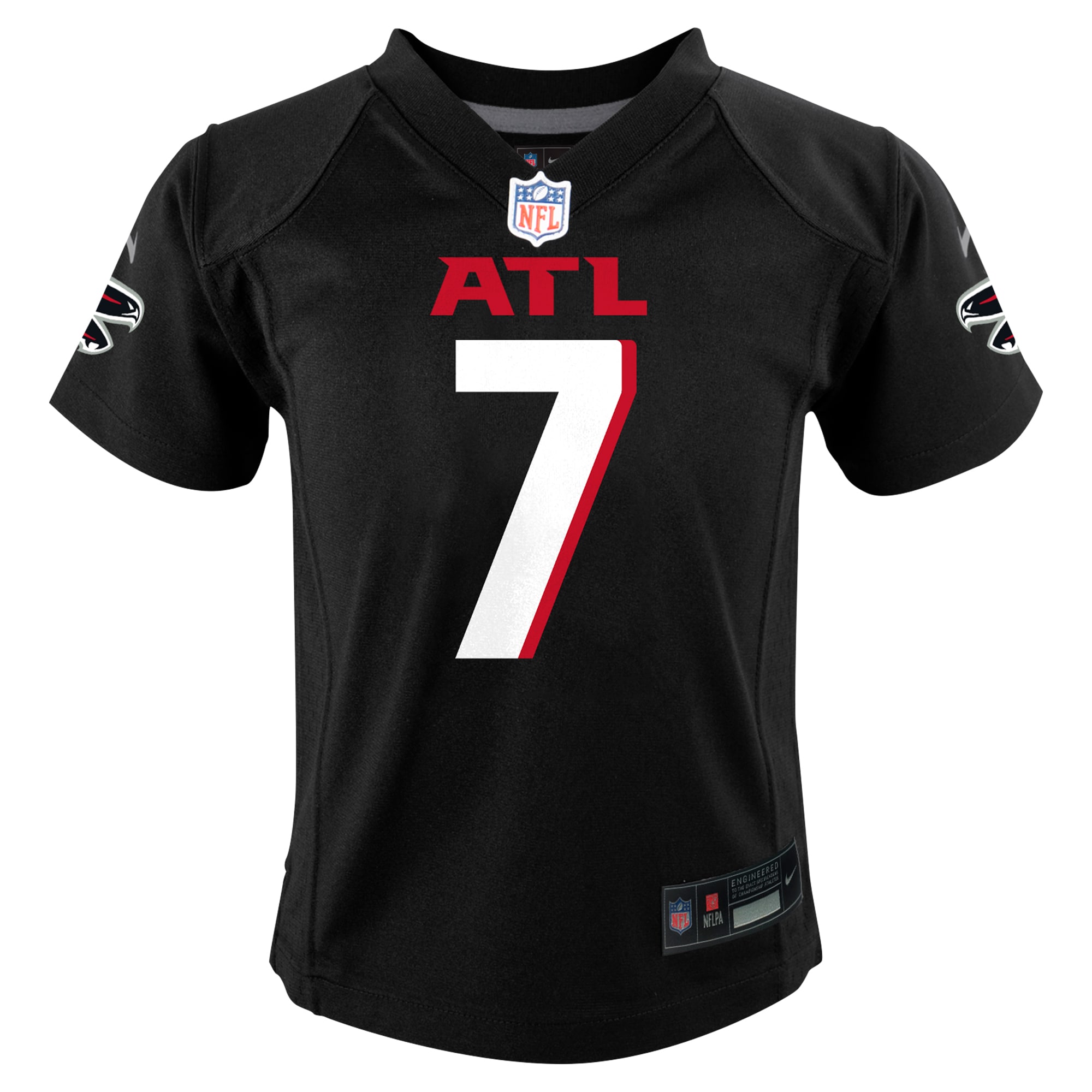 Infant Atlanta Falcons Bijan Robinson Black Team Player Game NFL Jersey Men's