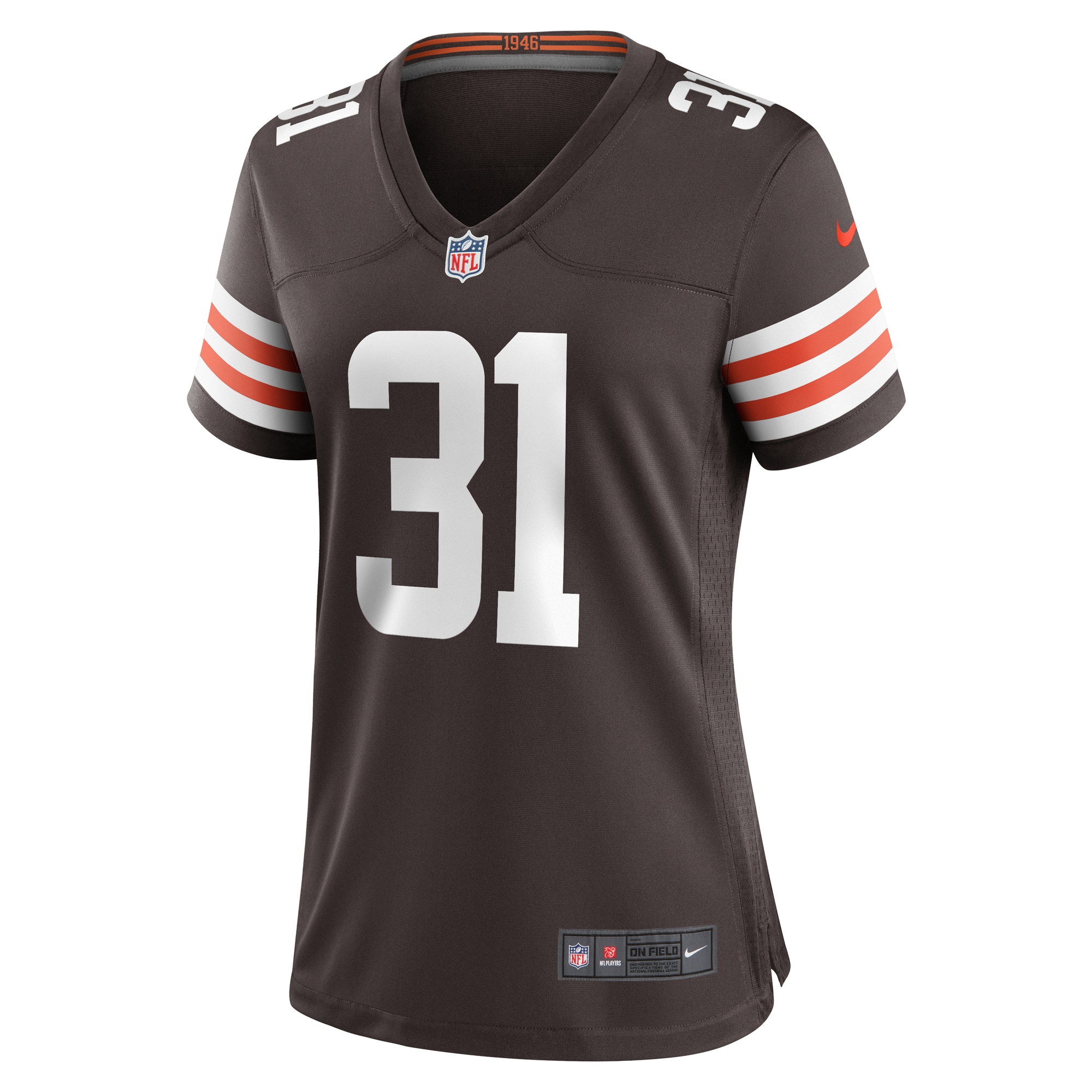 Cleveland Browns Thomas Graham Jr. Brown Team Game NFL Jersey Women's