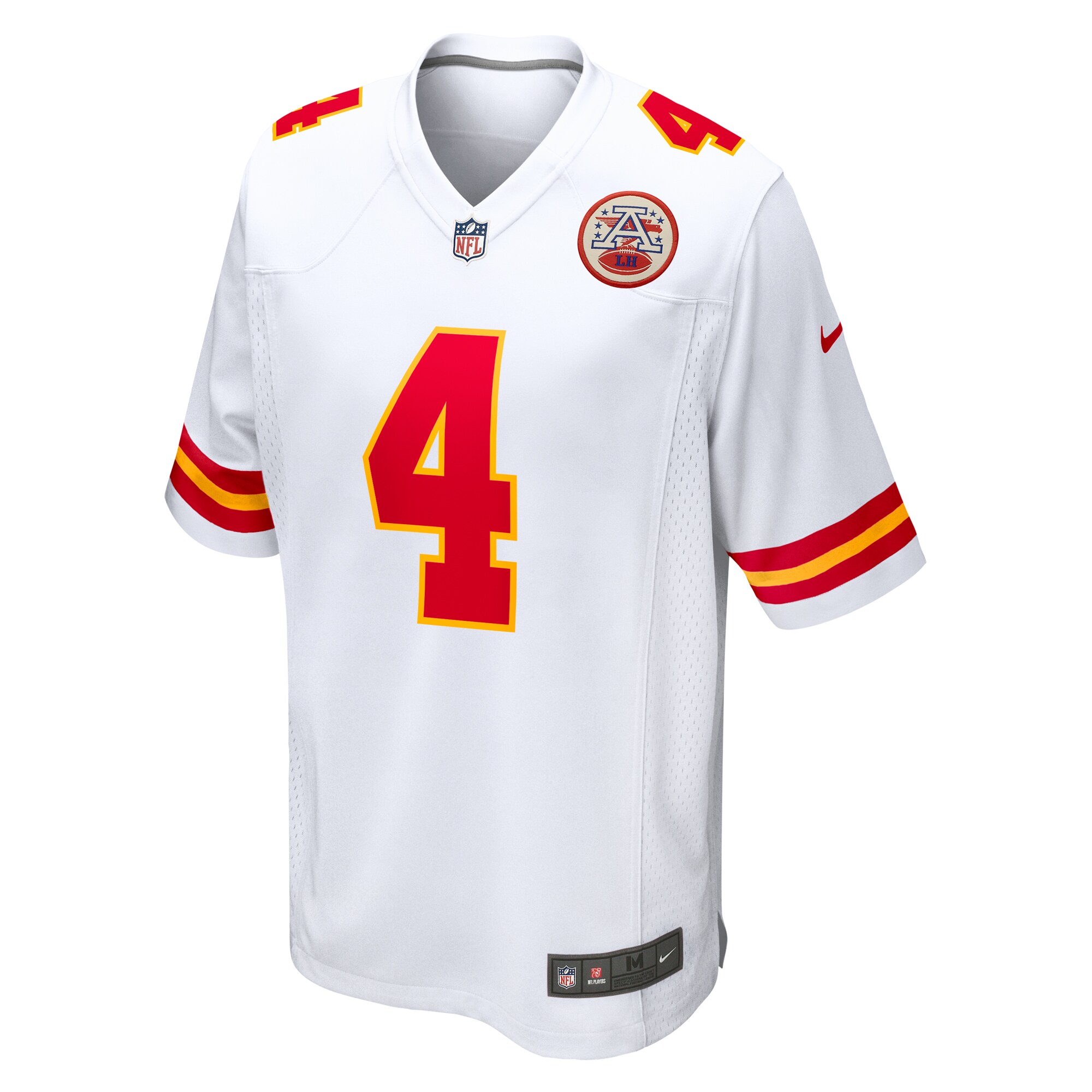 Kansas City Chiefs Rashee Rice White Game NFL Jersey Men's