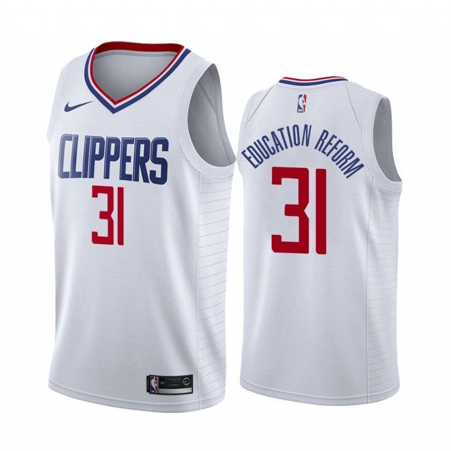 Marcus Morris Sr. Education Reform Clippers Association NBA Jersey Men's