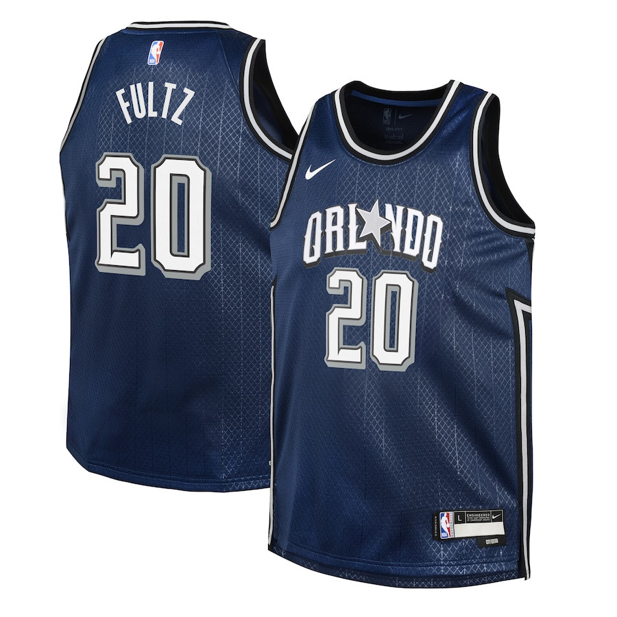 Markelle Fultz 20 Orlando Magicc 2023/24 City Edition Swingma Navy NBA Jersey Youth