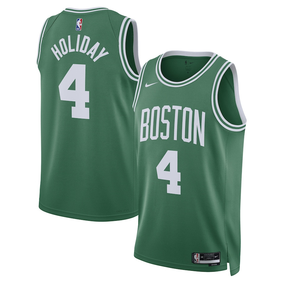 Jrue Holiday 4 Boston Celtics Unisex Swingman Icon Edition Kelly Green NBA Jersey Unisex