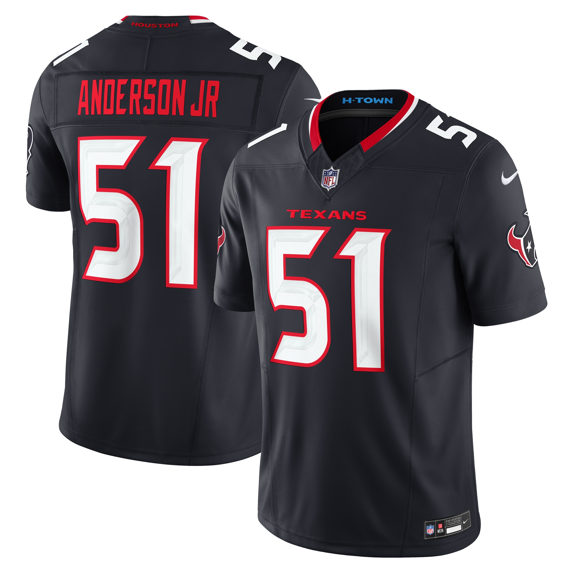 Houston Texans Will Anderson Jr. Navy Vapor F.U.S.E. Limited NFL Jersey Men's