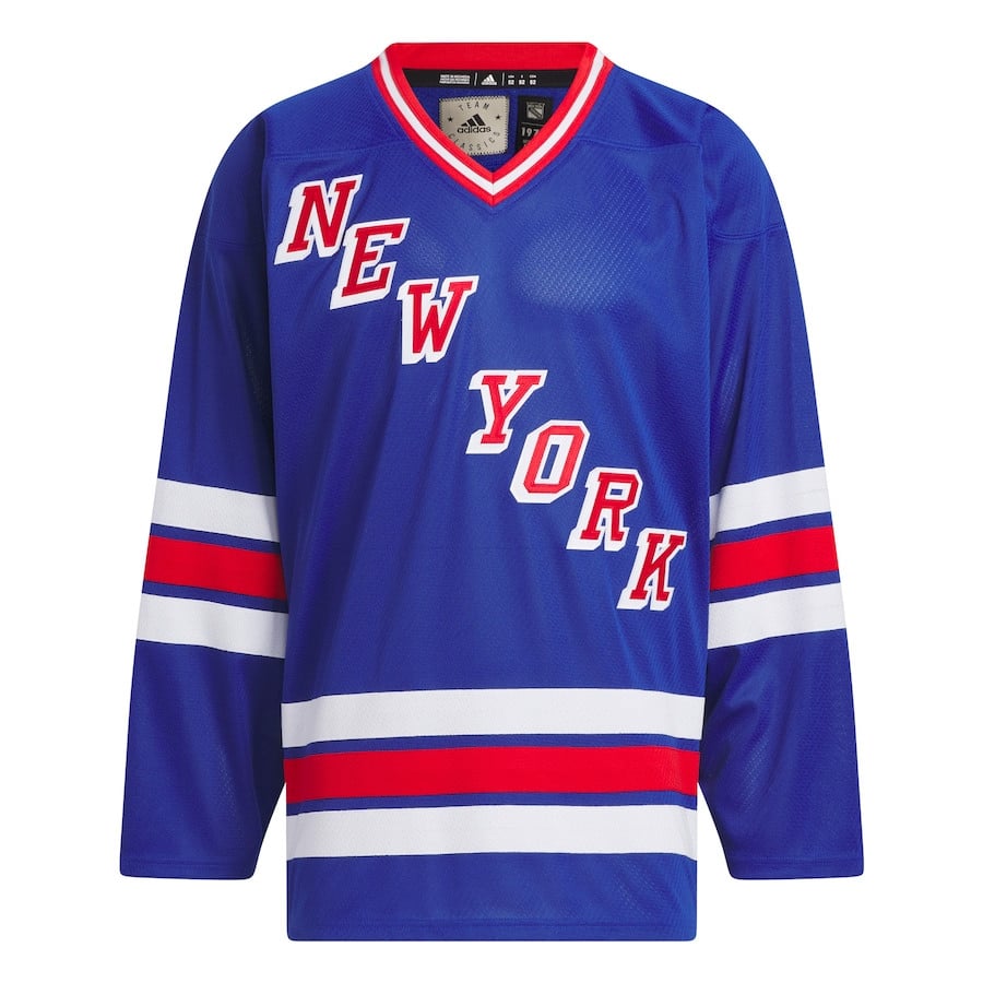 New York Rangers Team Classic Blue NHL Jersey Men's