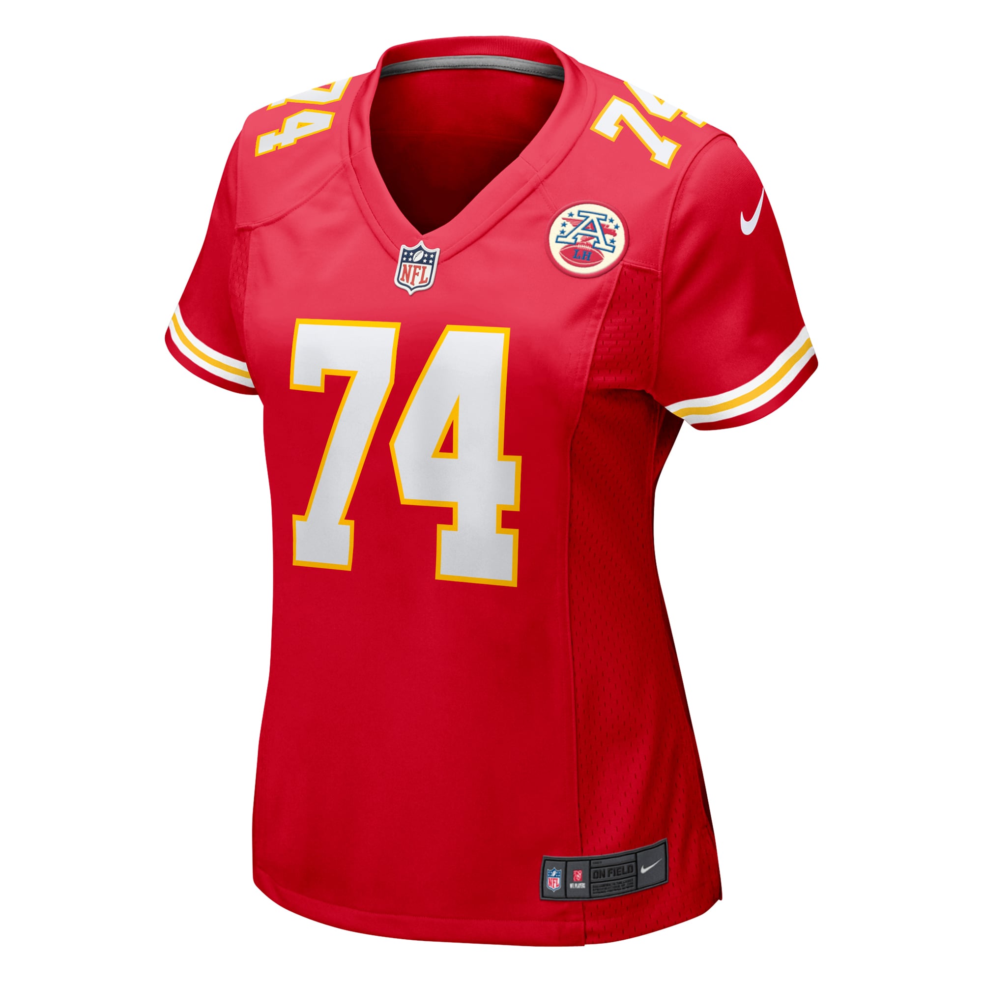 Kansas City Chiefs Jawaan Taylor Red Game Player NFL Jersey Women's
