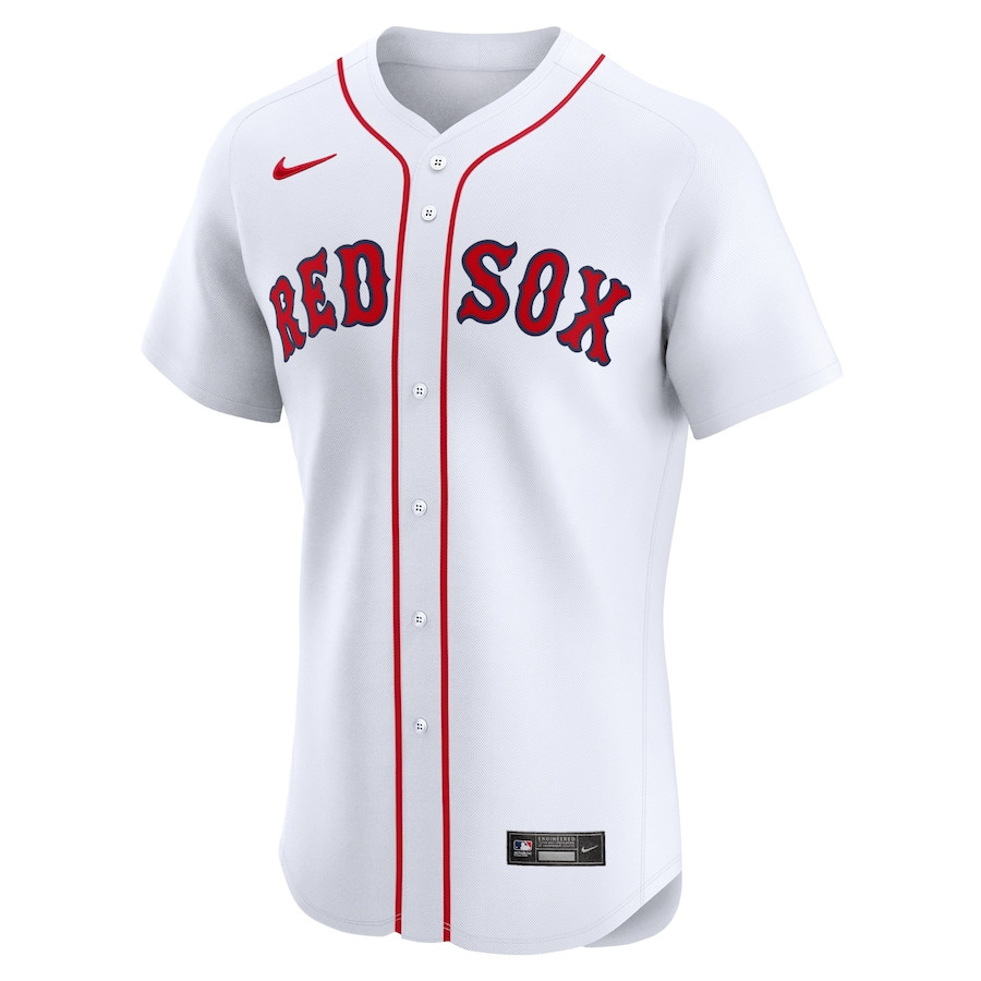 David Ortiz 34 Boston Red Sox Home Elite White MLB Jersey Men's