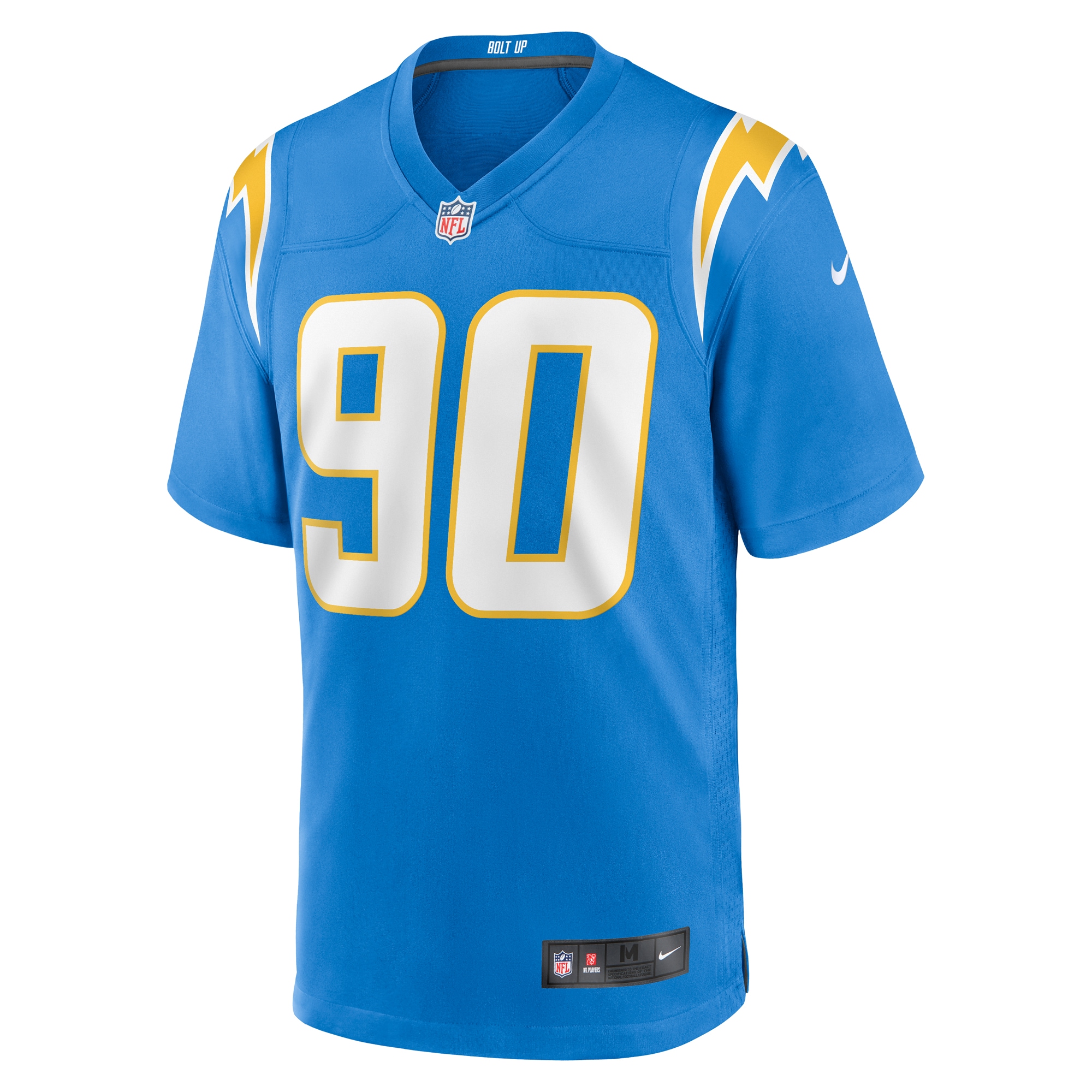 Los Angeles Chargers Teair Tart Powder Blue Team Game NFL Jersey Men's