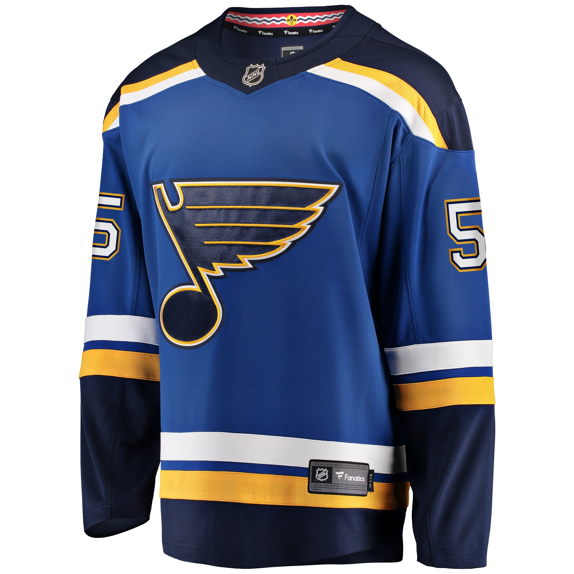 St. Louis Blues Colton Parayko Blue Home Breakaway Player NHL Jersey Men's