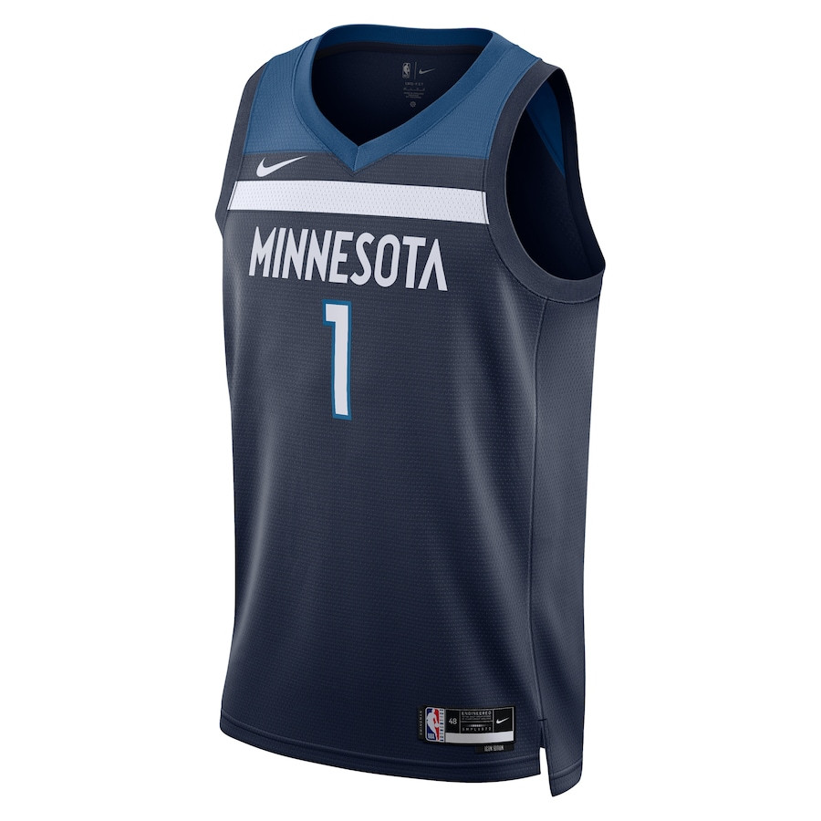 Kyle Anderson 1 Minnesota Timberwolves Unisex Swingman Icon Edition Navy NBA Jersey Unisex