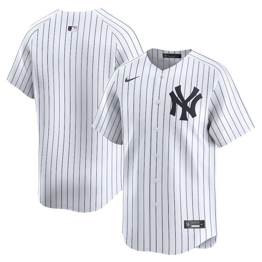New York Yankees Home Limited White MLB Jersey Men's