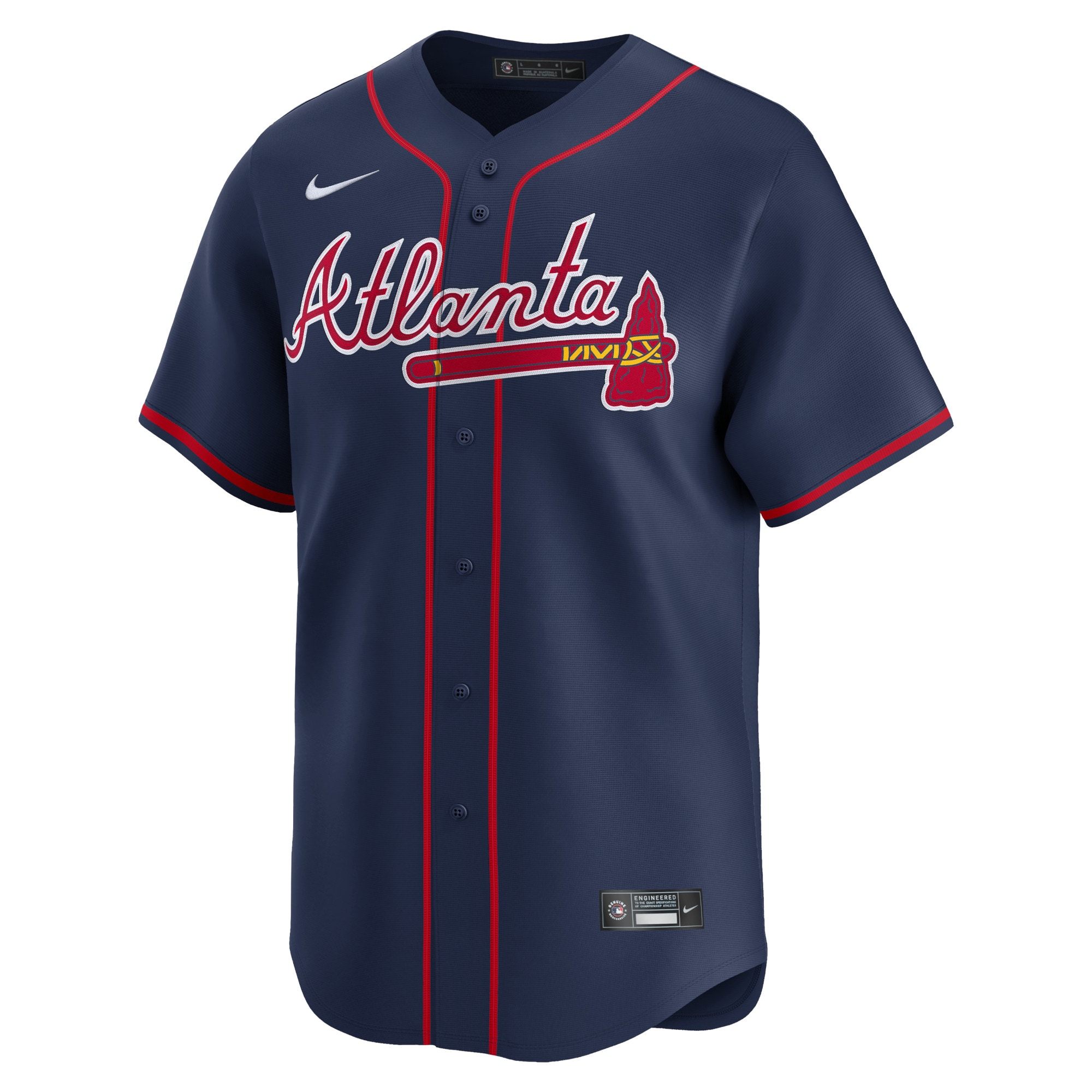 Atlanta Braves Ronald Acu?a Jr. Navy Alternate Limited Player MLB Jersey Men's