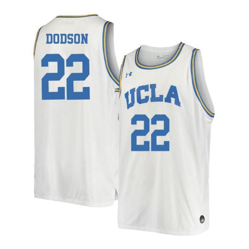 22 Armani Dodso White Retro Elite UCLA Bruins NCAA Jersey Men's