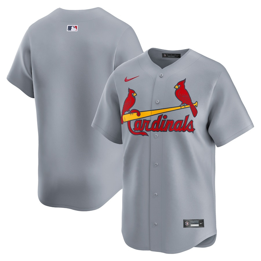 St. Louis Cardinals Away Limited Gray MLB Jersey Men's