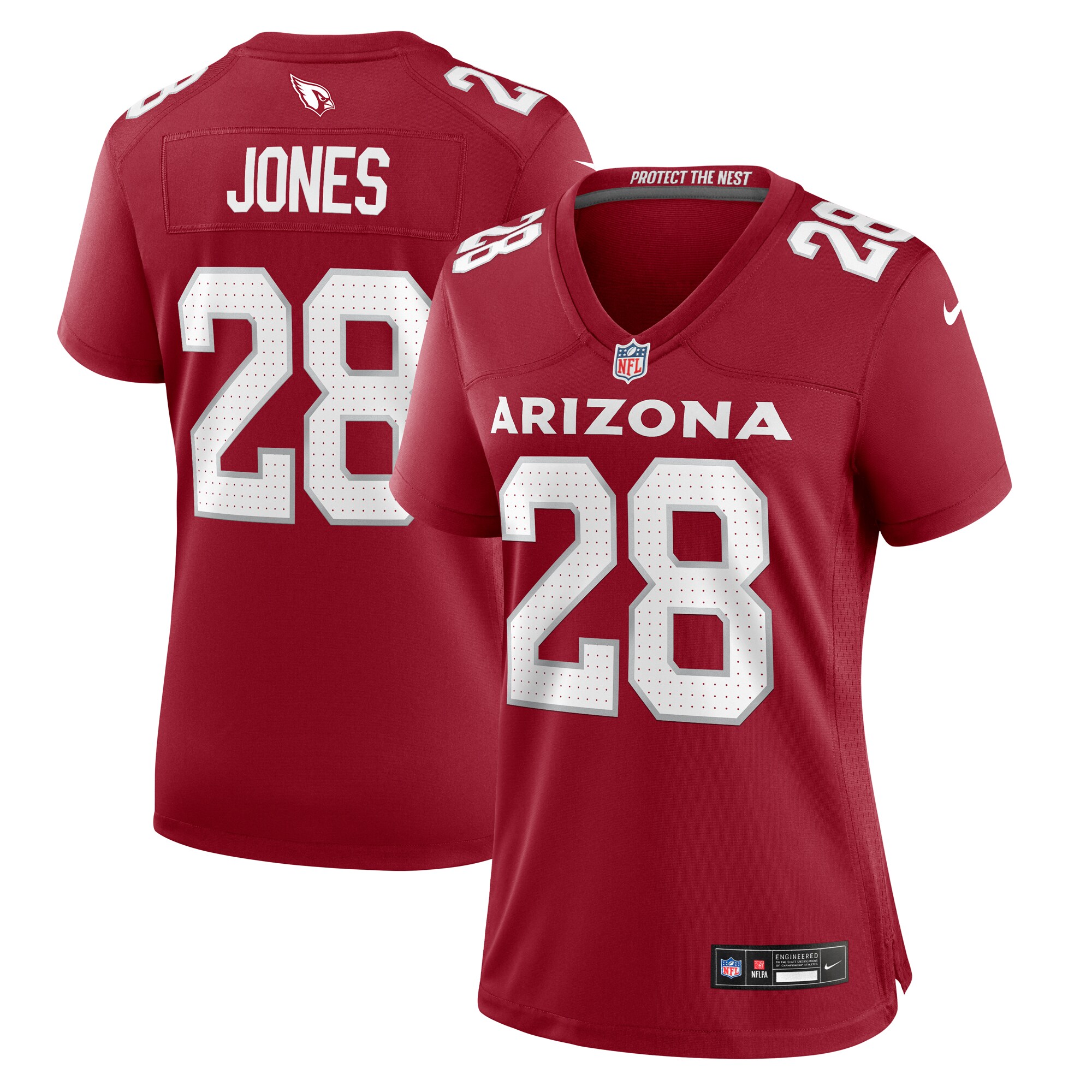 Arizona Cardinals Elijah Jones Cardinal Game NFL Jersey Women's