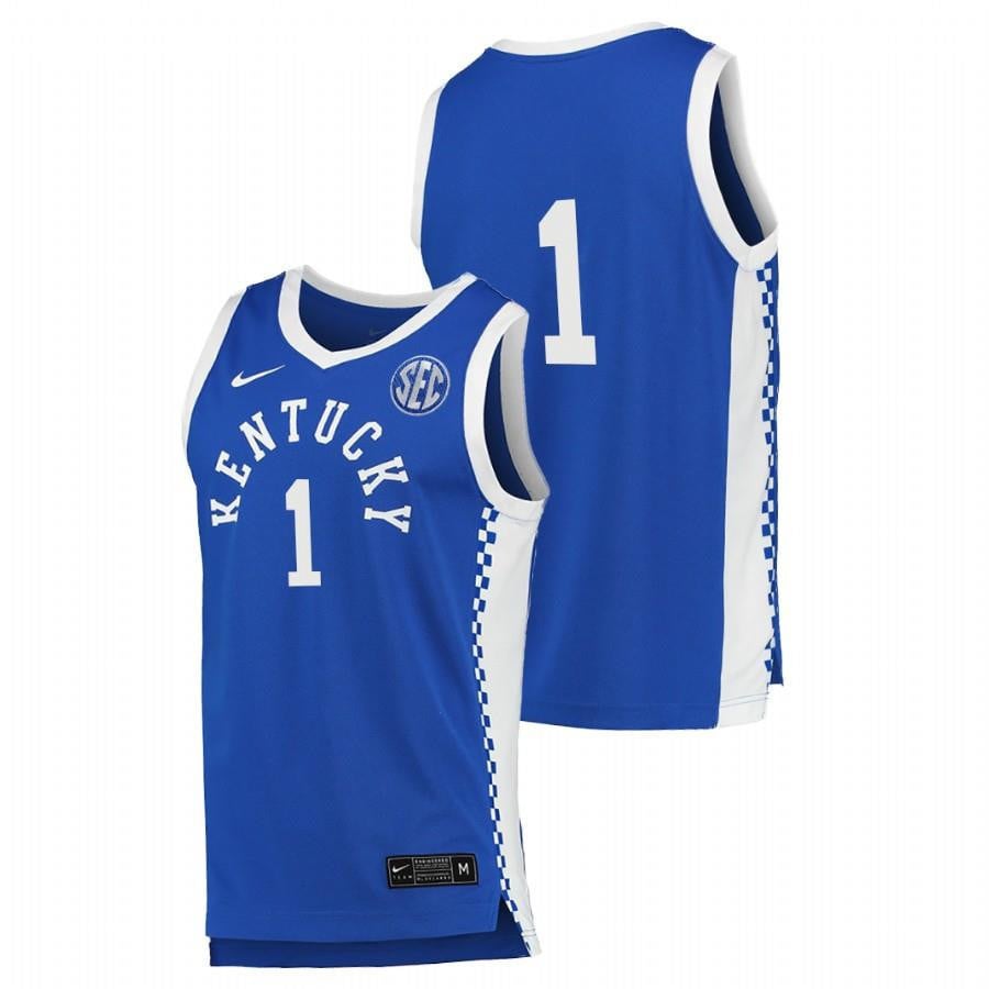 Kentucky Wildcats 2023 Royal College NCAA Jersey Men's