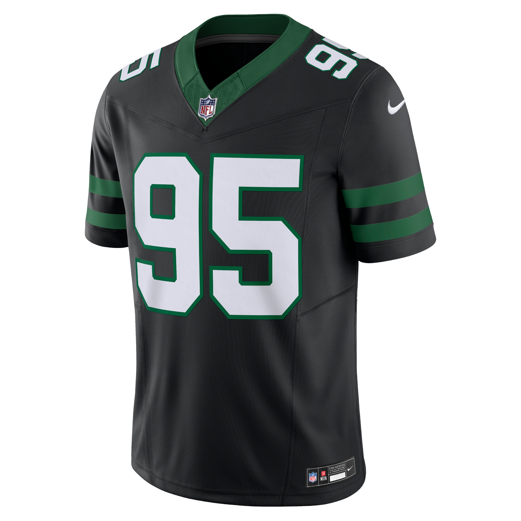 New York Jets Quinnen Williams Legacy Black Alternate Vapor F.U.S.E. Limited NFL Jersey Men's