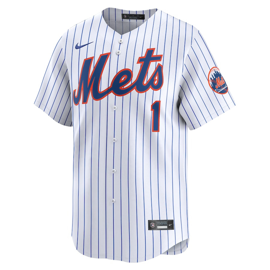 Jeff McNeil 1 New York Mets Alternate Limited Player White MLB Jersey Men's