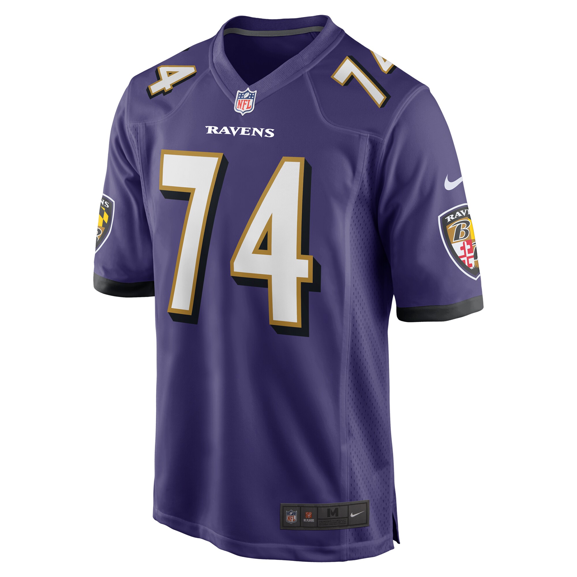 Baltimore Ravens Josh Jones Purple Team Game NFL Jersey Men's