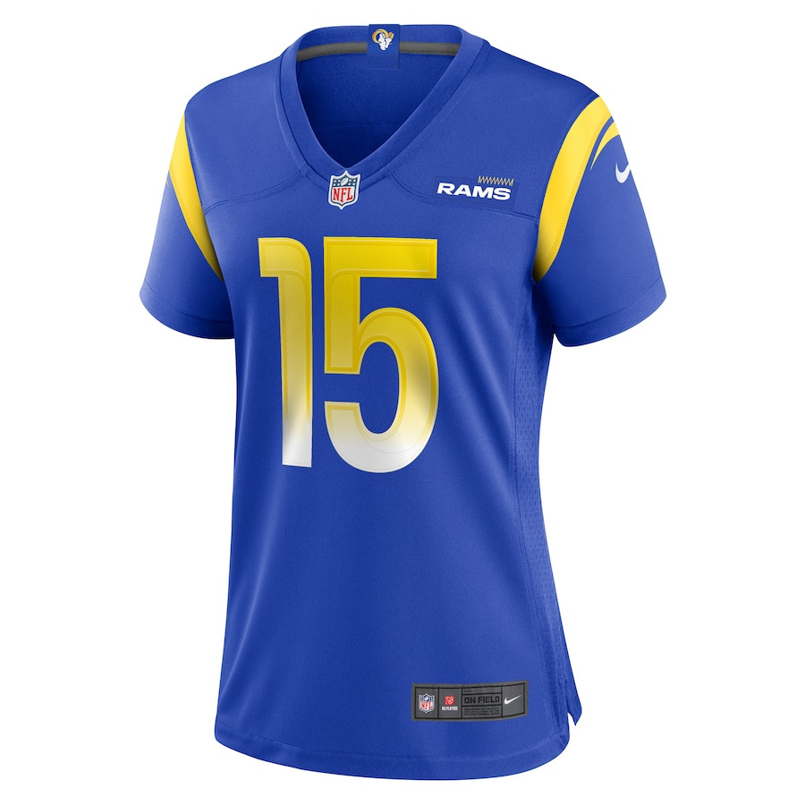 Demarcus Robinson 15 Los Angeles Rams Game Royal NFL Jersey Women's