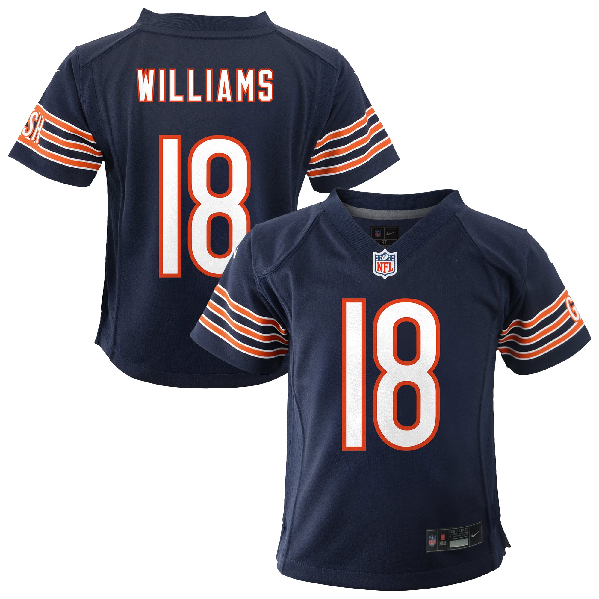 Infant Chicago Bears Caleb Williams Navy Team Player Game NFL Jersey Men's