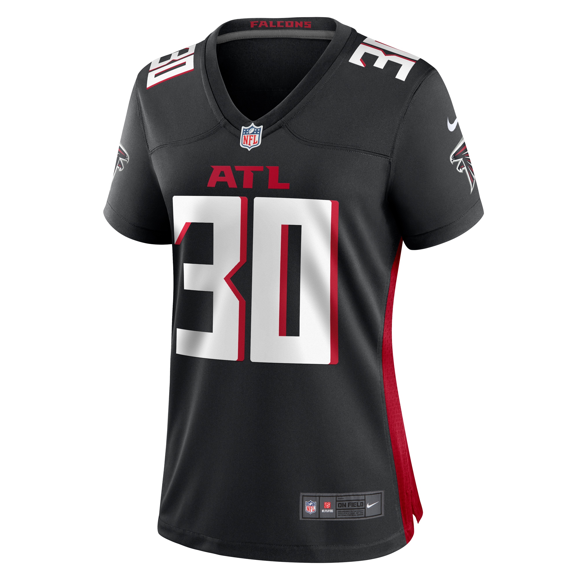 Atlanta Falcons Jase McClellan Black Game NFL Jersey Women's