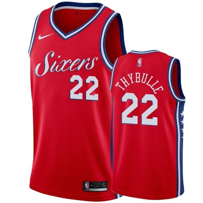 Philadelphia 76ers Matisse Thybulle 22 Statet NBA Jersey Men's