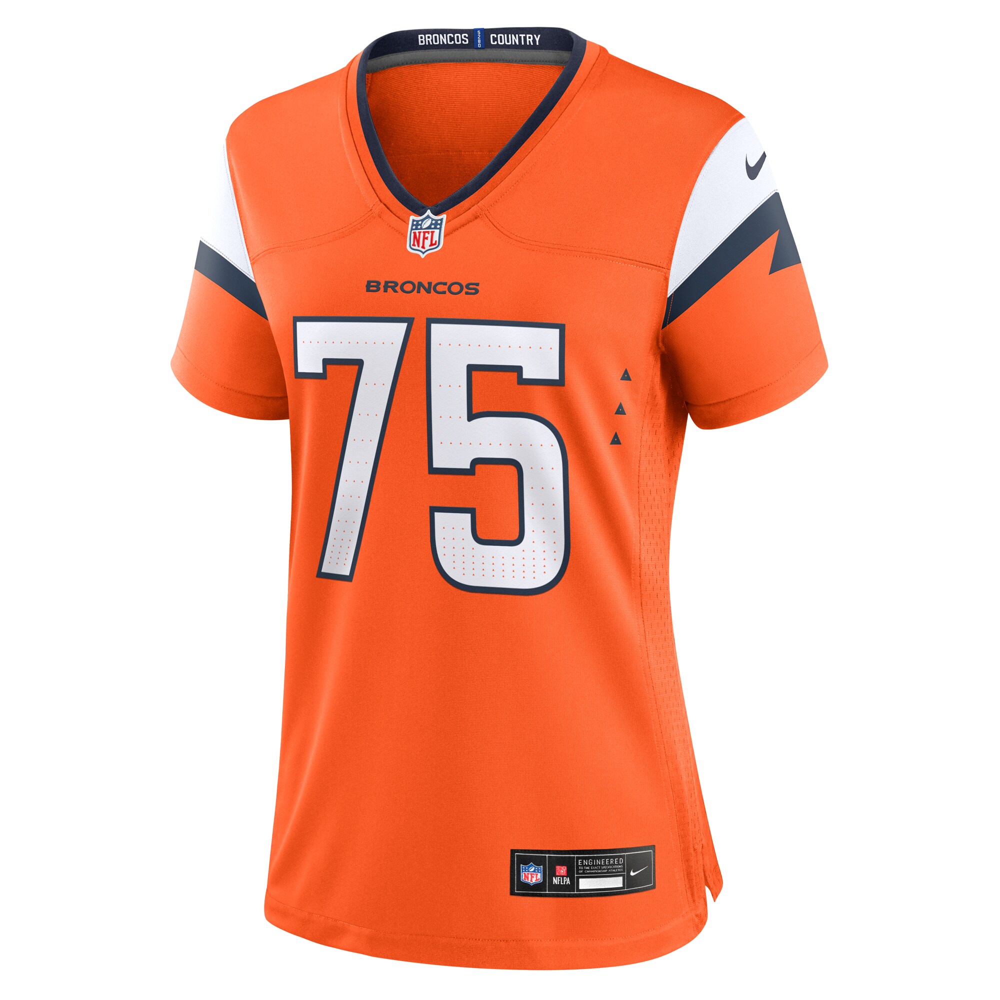 Denver Broncos Quinn Bailey Orange Team Game NFL Jersey Women's