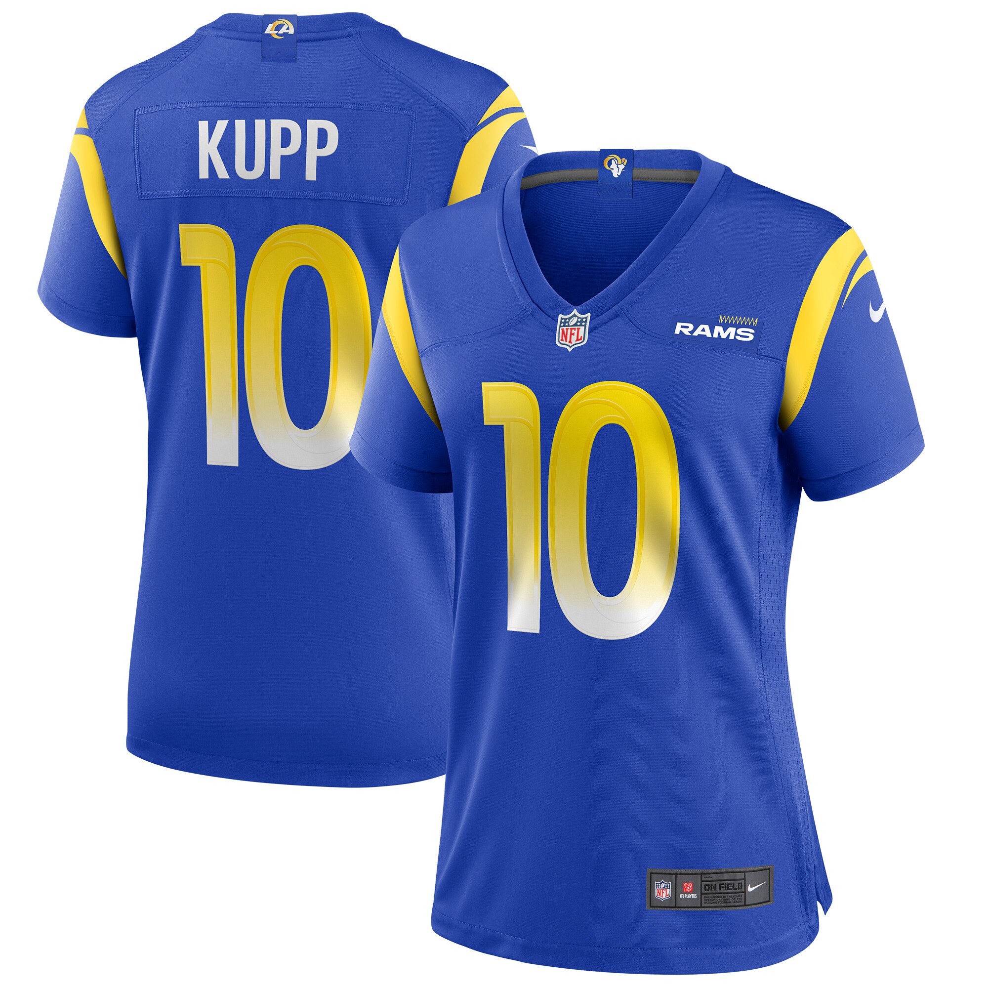 Los Angeles Rams Cooper Kupp Royal Team Game NFL Jersey Women's
