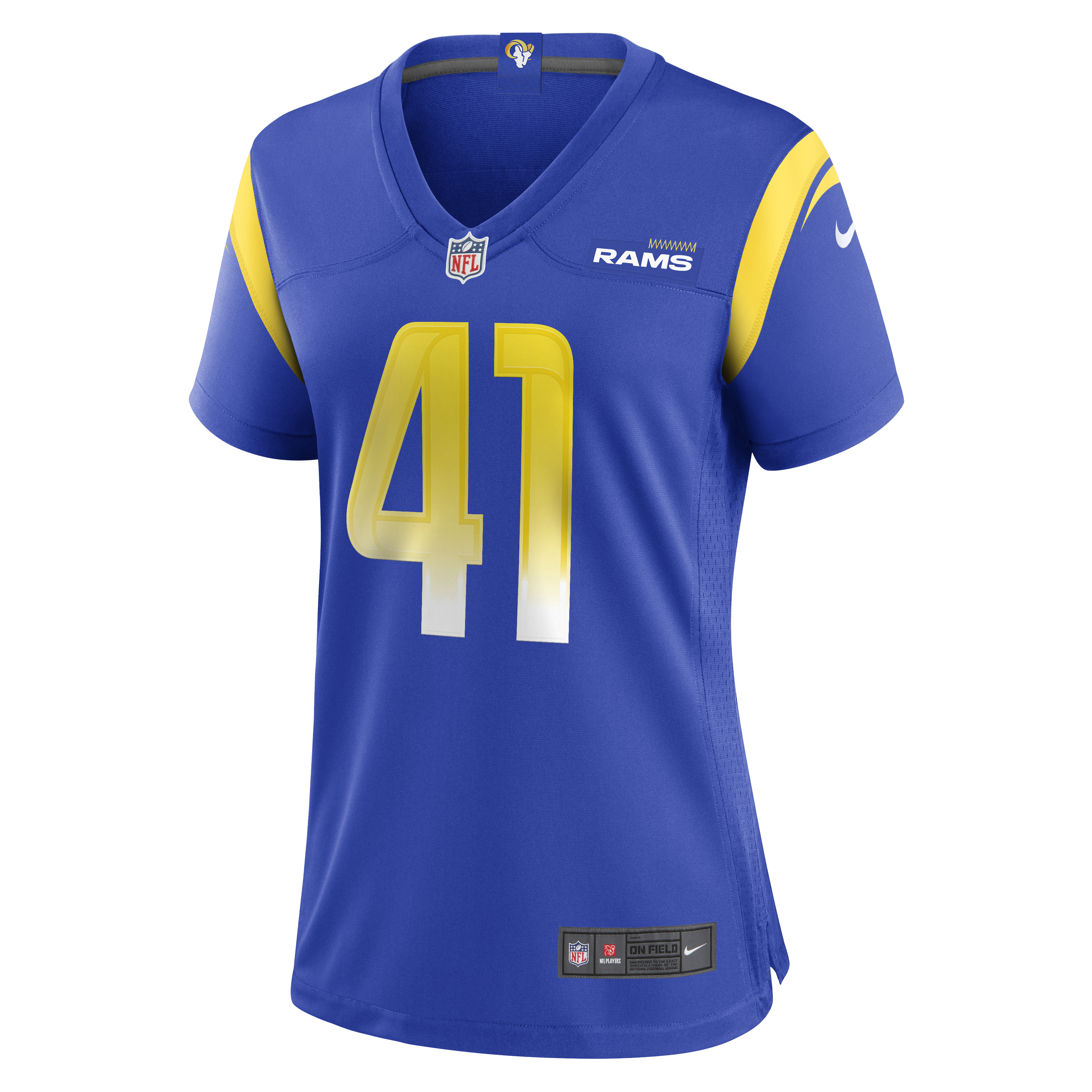 Los Angeles Rams Cameron McCutcheon Royal Game NFL Jersey Women's