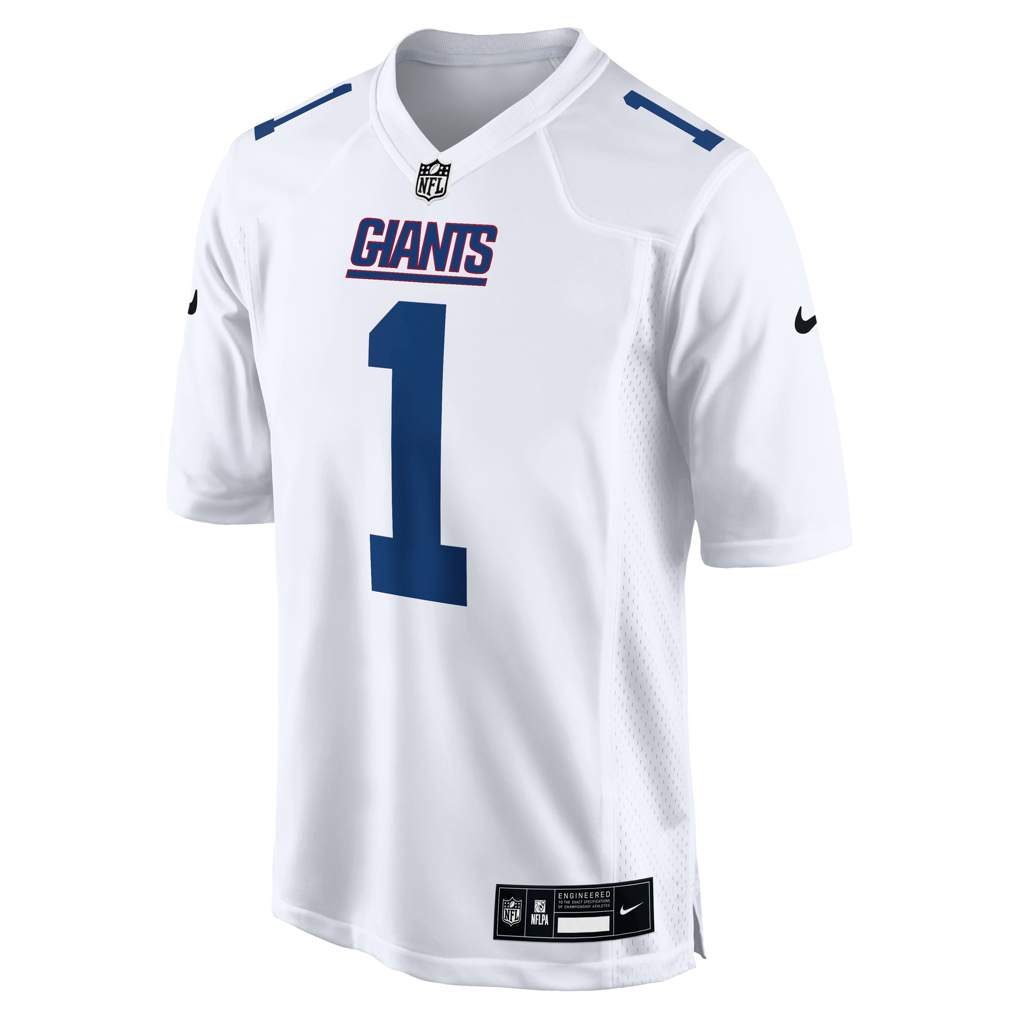 New York Giants Malik Nabers Tundra White Fashion NFL Jersey Men's