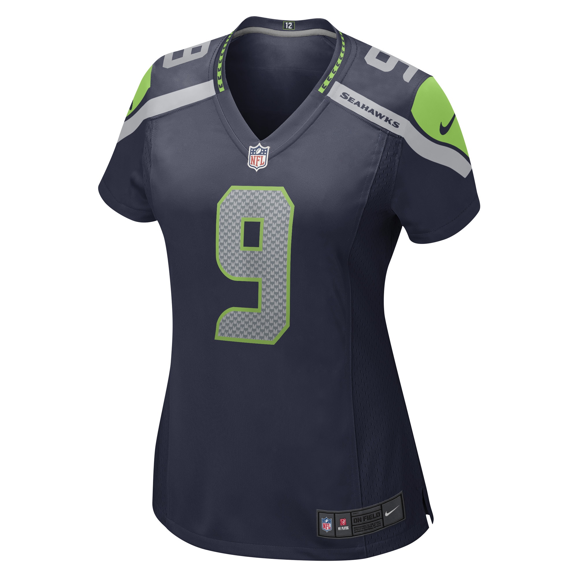 Seattle Seahawks Kenneth Walker III Navy Player NFL Jersey Women's